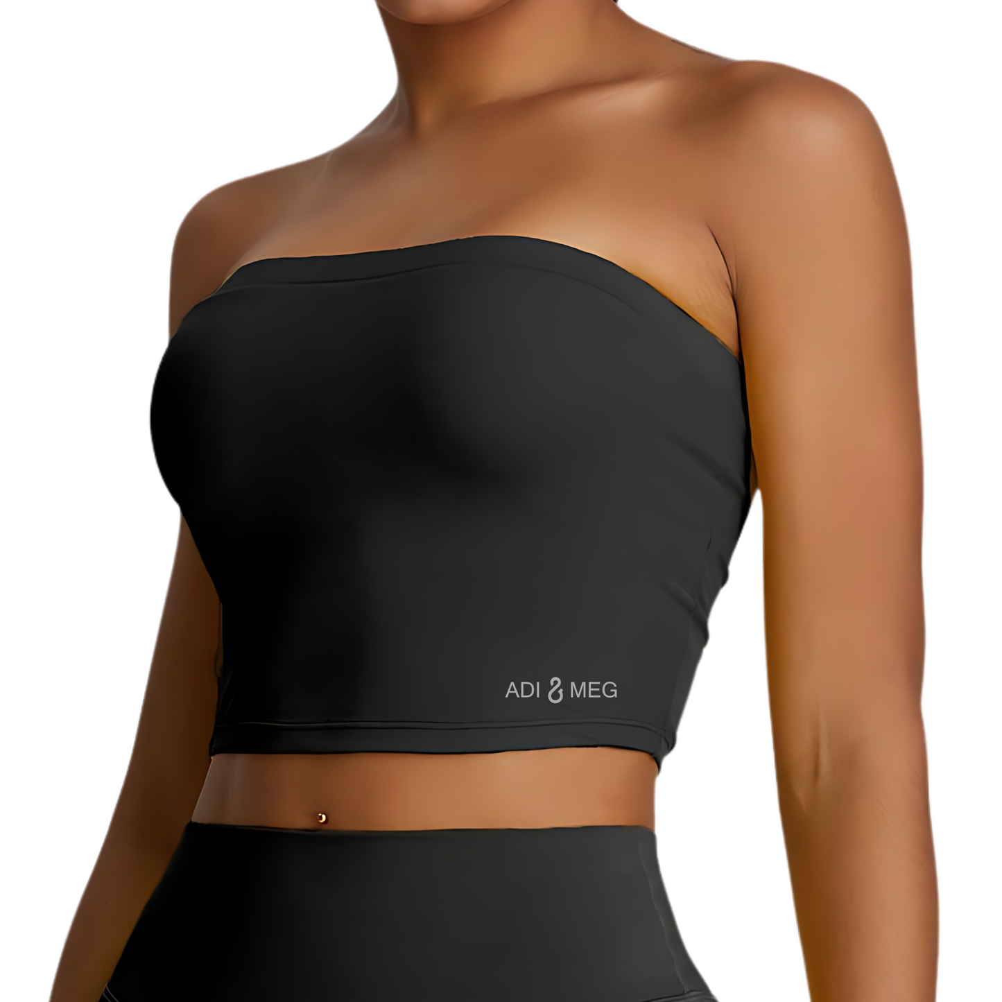 Seamless Strapless Top - Built-in Brassiere