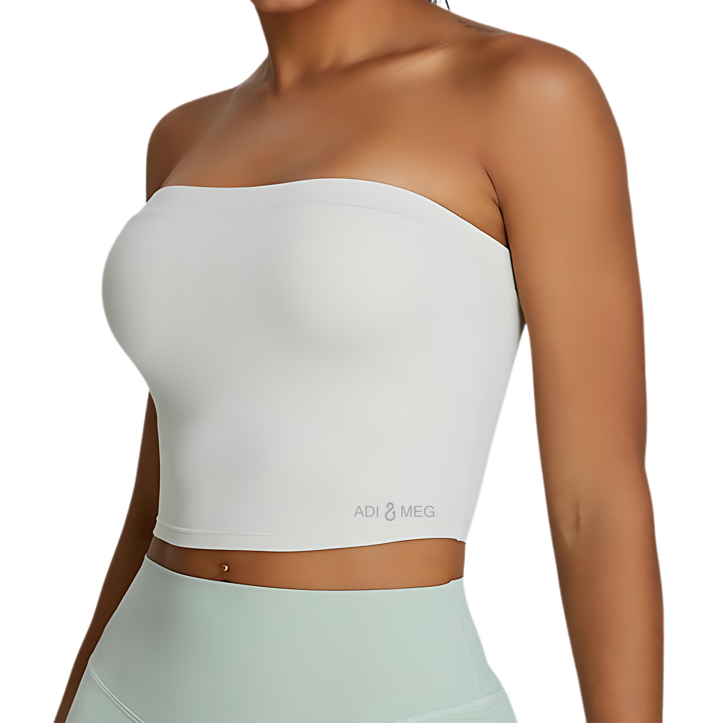 Seamless Strapless Top - Built-in Brassiere